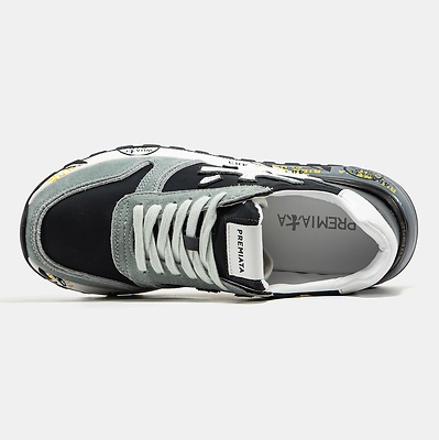 Premiata Mick Black Grey White (Белый) - фото 3 