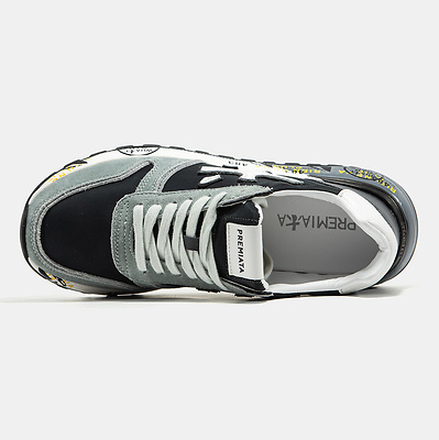 Premiata Mick Black Grey White (Белый) - фото 9 