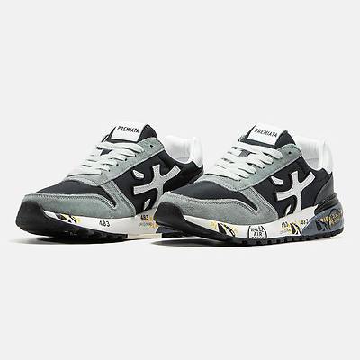 Premiata Mick Black Grey White (Белый) - фото 8 