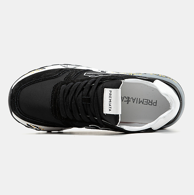 Premiata Mick Black White (Черный) - фото 3 