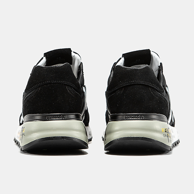 Premiata Mick Black White Grey Sole (Белый) - фото 5 