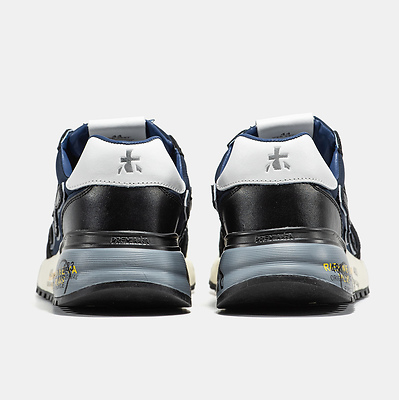 Premiata Mick Blue Black White (Черный) - фото 5 