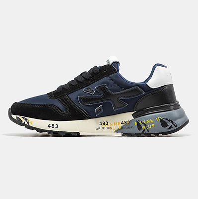 Premiata Mick Blue Black White (Черный) - фото 4 