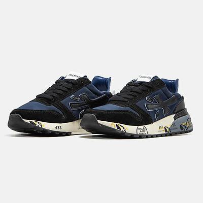 Premiata Mick Blue Black White (Черный) - фото 2 