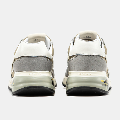 Premiata Mick Grey Beige White (Белый) - фото 5 
