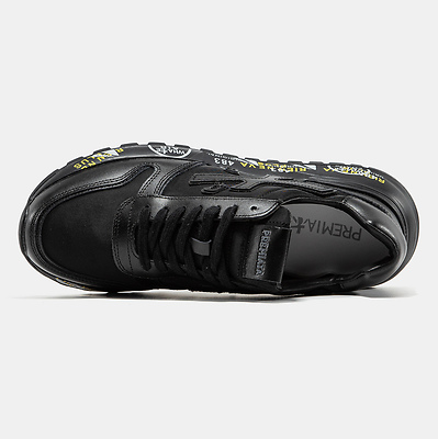 Premiata Mick Triple Black (Черный) - фото 3 