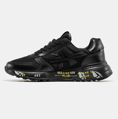 Premiata Mick Triple Black (Черный) - фото 4 