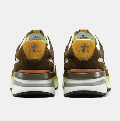 Premiata Moerun Brown Beige Olive (Коричневый) - фото 5 