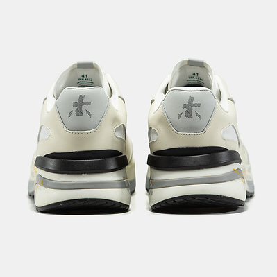 Premiata Moerun Cream White Grey (Белый) - фото 11 