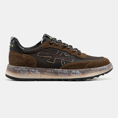 Premiata Nous Brown Black (Черный) - фото 1 Hypebery