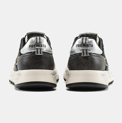 Premiata Nous Olive Black Silver (Черный) - фото 5 