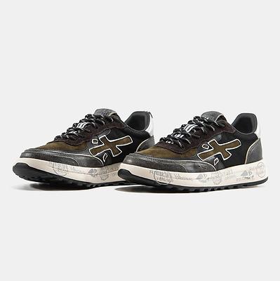 Premiata Nous Olive Black Silver (Черный) - фото 2 