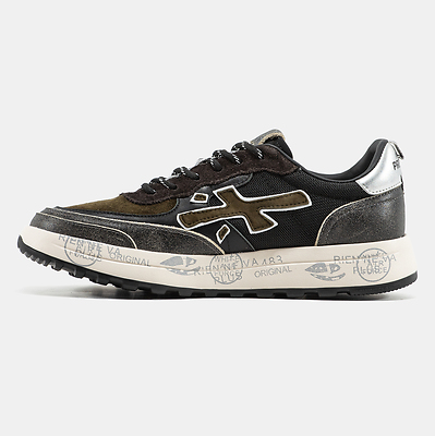 Premiata Nous Olive Black Silver (Черный) - фото 4 