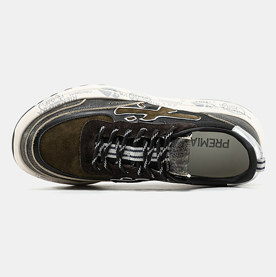 Premiata Nous Olive Black Silver (Черный) - фото 9 