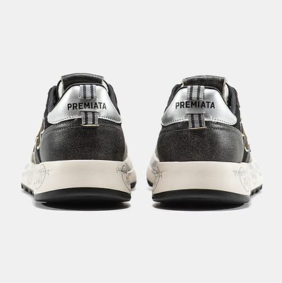 Premiata Nous Olive Black Silver (Черный) - фото 11 