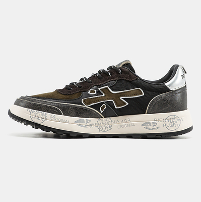 Premiata Nous Olive Black Silver (Черный) - фото 10 