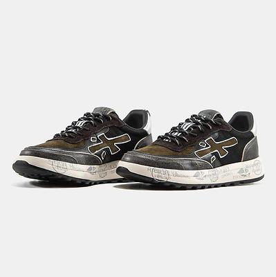 Premiata Nous Olive Black Silver (Черный) - фото 8 