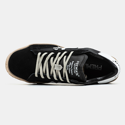 Premiata Steven Black White Gum (Черный) - фото 3 