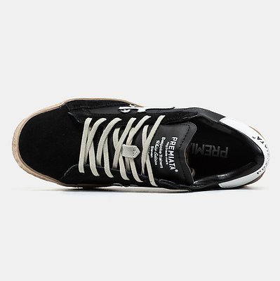 Premiata Steven Black White Gum (Черный) - фото 9 