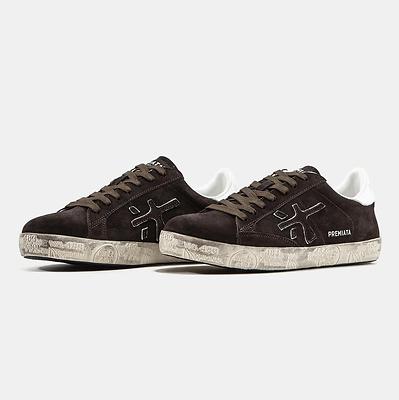 Premiata Steven Brown White (Коричневый) - фото 2 