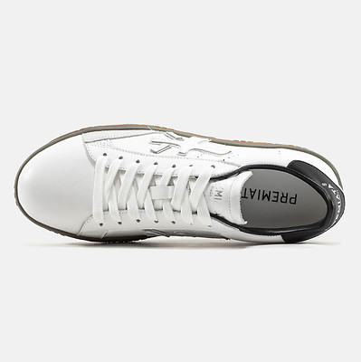 Premiata Steven White Gold Black Gum (Белый) - фото 3 
