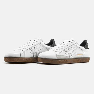 Premiata Steven White Gold Black Gum (Белый) - фото 2 