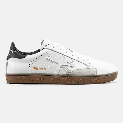Premiata Steven White Gold Black Gum (Белый) - фото 7 