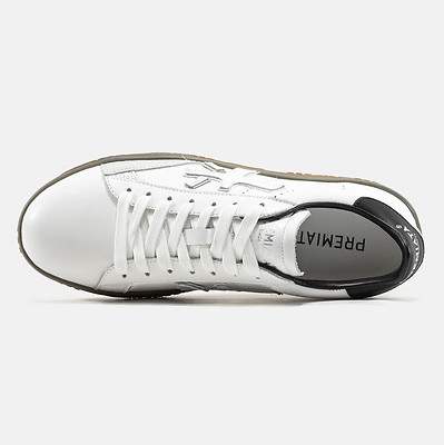 Premiata Steven White Gold Black Gum (Белый) - фото 9 