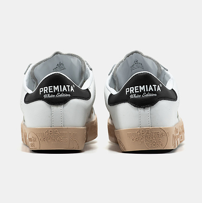 Premiata Steven White Gum (Белый) - фото 11 