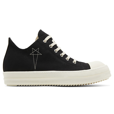 Rick Owens DRKSHDW Luxor Low Black Pearl DU02C5802 DOEM9 9811 (Черный) - фото 1 Hypebery