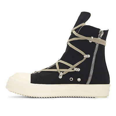 Rick Owens DRKSHDW Strobe Cotton Denim Hexa High Black Milk DU02B4805 DQ 911 (Черный) - фото 3 