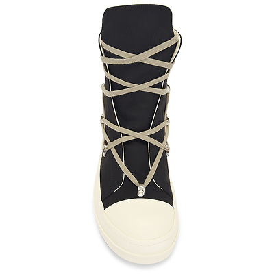 Rick Owens DRKSHDW Strobe Cotton Denim Hexa High Black Milk DU02B4805 DQ 911 (Черный) - фото 5 