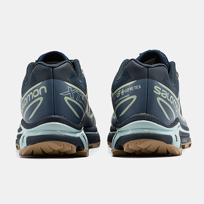 Salomon XT-6 Gore-Tex Navy Sage Gum (Синий) - фото 5 