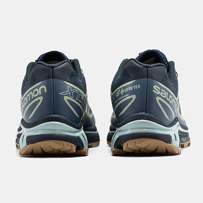 Salomon XT-6 Gore-Tex Navy Sage Gum (Синий) - фото 11 