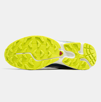 Salomon XT-6 Soft Ground Gore-Tex Navy White Yellow (Желтый) - фото 12 