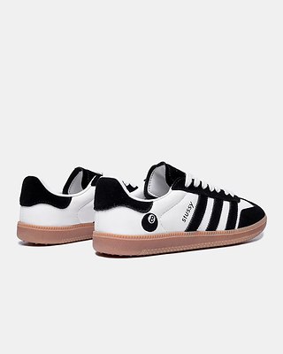 Stussy x Adidas Samba 8 Ball Concep (Белый) - фото 5 