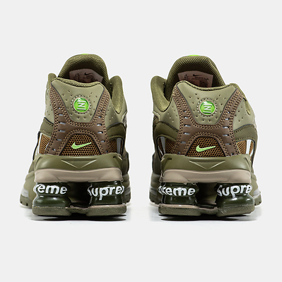 Supreme x Nike Shox Ride 2 Neutral Olive DN1615-200 (Хаки) - фото 5 