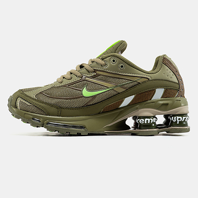 Supreme x Nike Shox Ride 2 Neutral Olive DN1615-200 (Хаки) - фото 4 