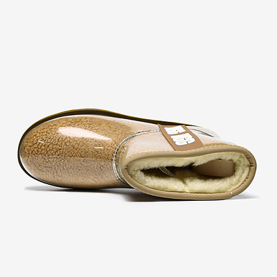 UGG Classic Clear Mini Chestnut Fleece (Коричневий) - фото 3 
