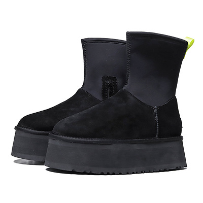 UGG Classic Dipper Boot Black (Черный) - фото 2 