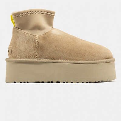 UGG Classic Mini Dipper Beige (Бежевый) - фото 7 