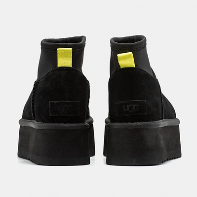 UGG Classic Mini Dipper Black 1168170-BLK (Черный) - фото 5 