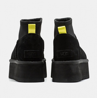 UGG Classic Mini Dipper Black 1168170-BLK (Черный) - фото 11 
