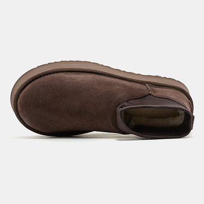 UGG Classic Mini Dipper Brown (Бежевый) - фото 3 