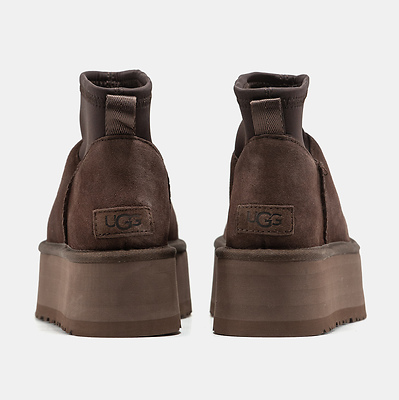 UGG Classic Mini Dipper Brown (Бежевый) - фото 5 