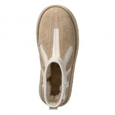 UGG Classic Mini Dipper Platform Ankle Boots Neutrals (Бежевий) - фото 4 