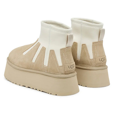 UGG Classic Mini Dipper Platform Ankle Boots Neutrals (Бежевий) - фото 3 