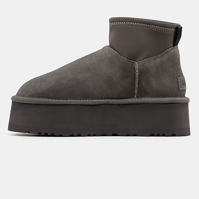 UGG Classic Mini Dipper Thundercloud 1168170-THND (Сірий) - фото 4 