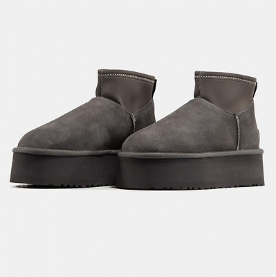 UGG Classic Mini Dipper Thundercloud 1168170-THND (Сірий) - фото 2 