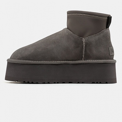 UGG Classic Mini Dipper Thundercloud 1168170-THND (Сірий) - фото 10 